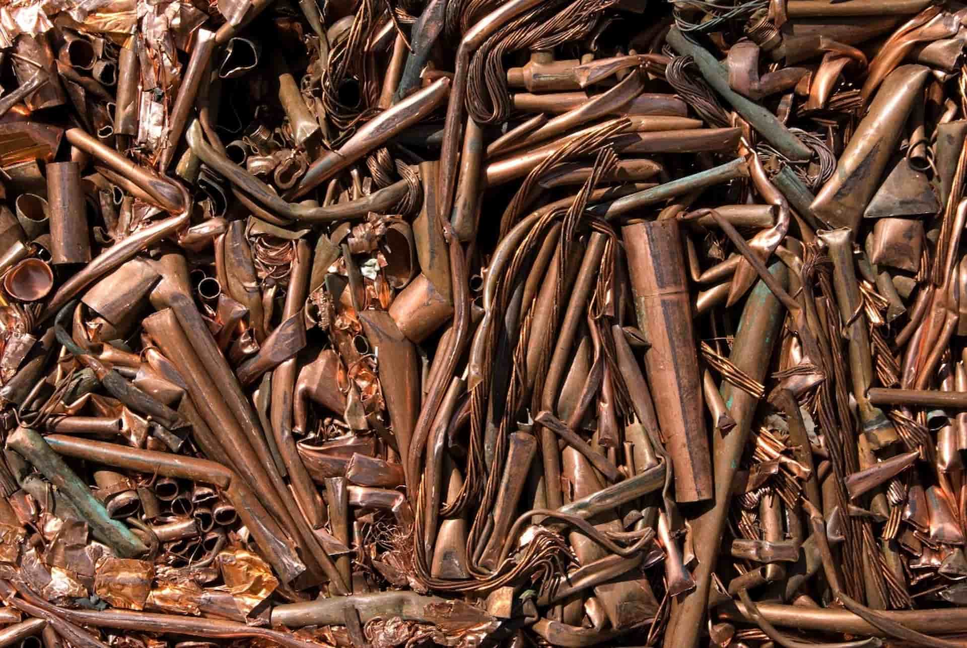 Copper scrap metal
