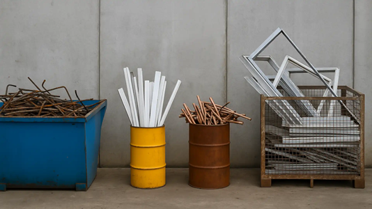 Construction waste recycling