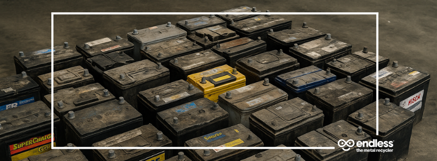 Stack of car batteries near me.