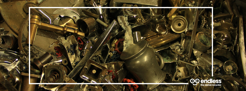 Pile of brass and bronze scrap near me